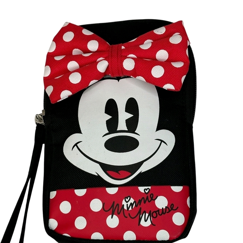 Minnie Mouse Polka Dot Wristlet